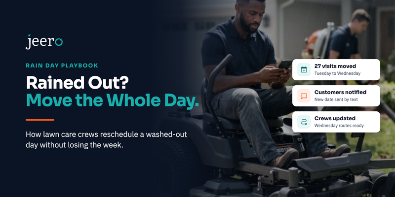 Rained Out? How to Reschedule a Lawn Care Day Without Losing the Week