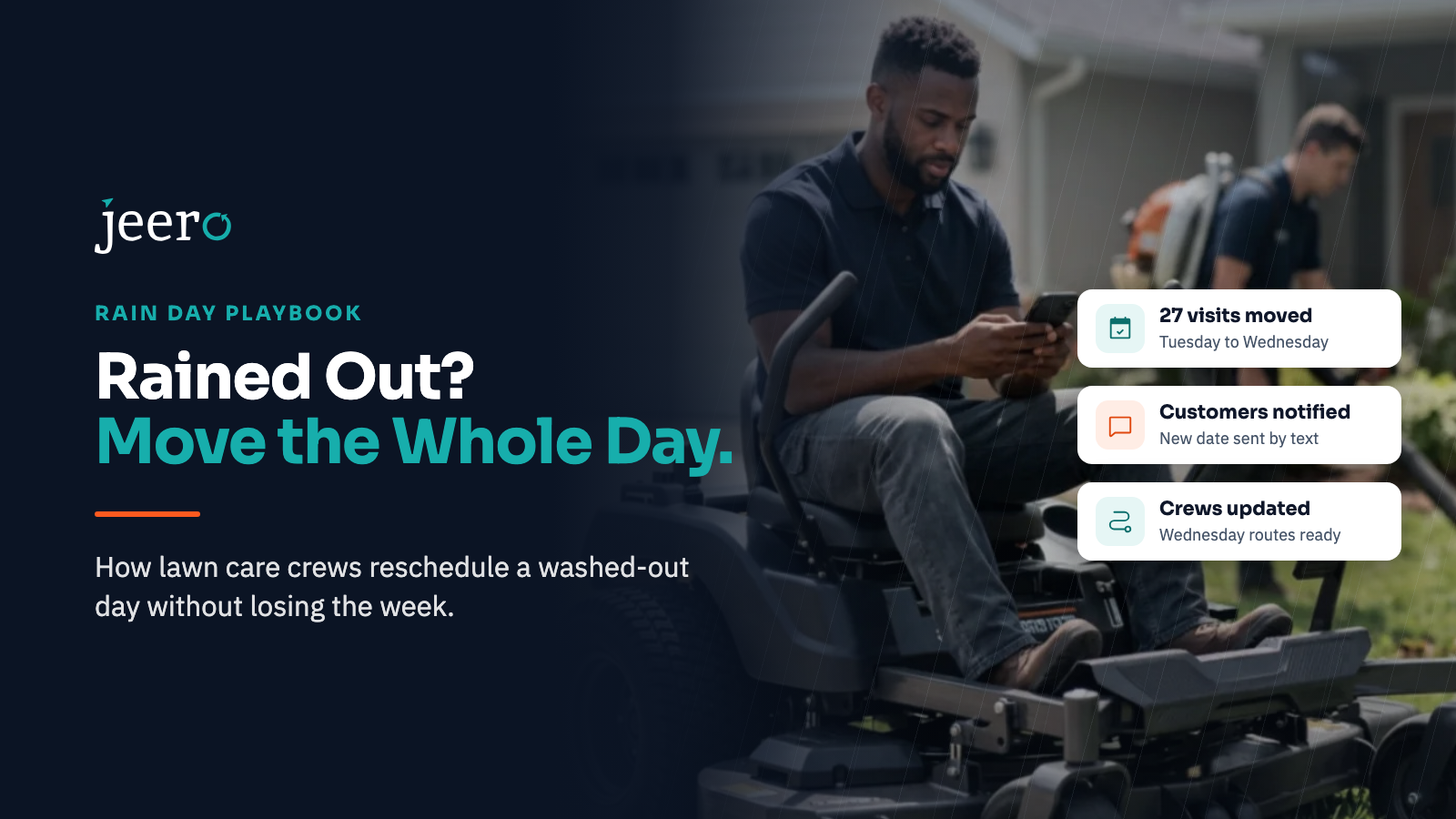 Rained Out? How to Reschedule a Lawn Care Day Without Losing the Week